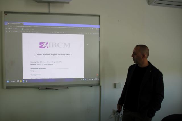IBCM Hosts Interactive English for Specific Purposes Workshop for IT and EMAT Students