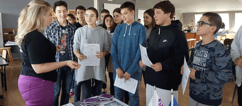 IBC-M participates in Prishtina High School Fair